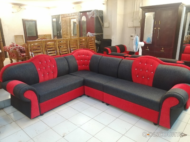 Corner Sofa at M.S Furniture Elampalloor Free Coupons, Discounts